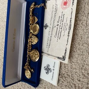 Camrose & Kross Gold Charm Bracelet